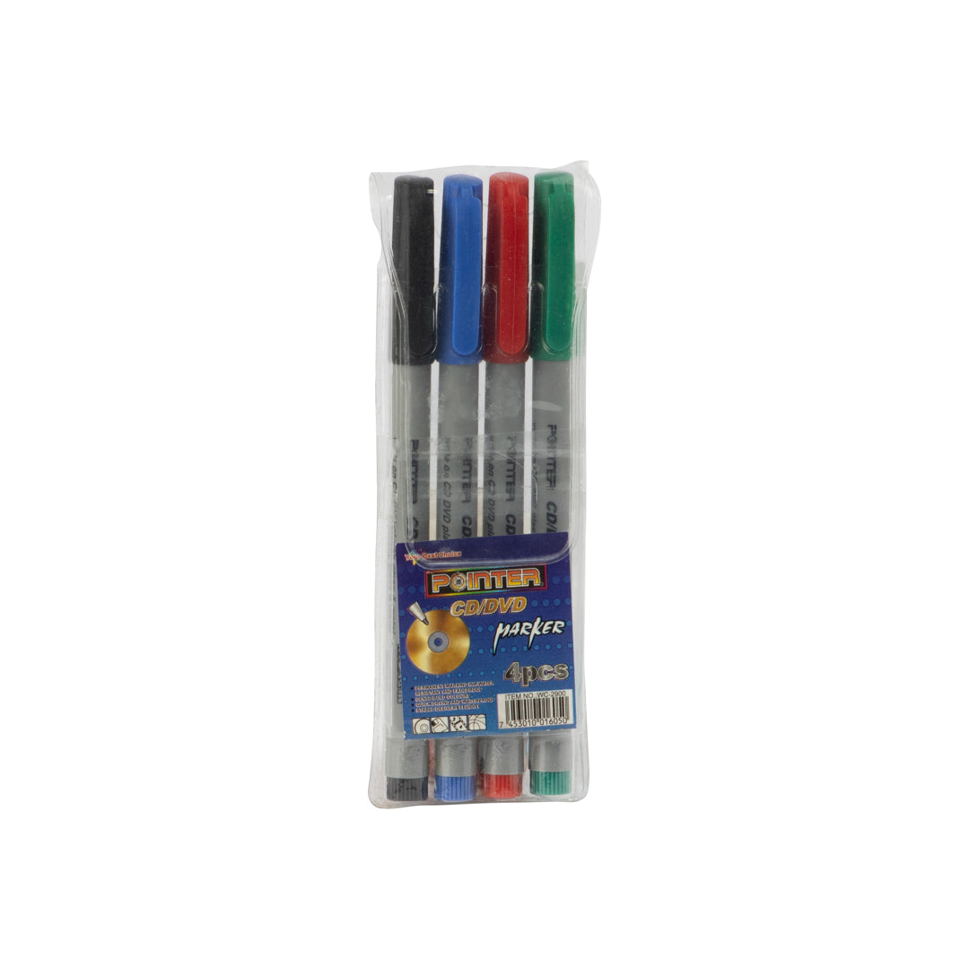 MARCADORES POINTER BX4 RO/NE/AZ/VE (F. 192 SETS)